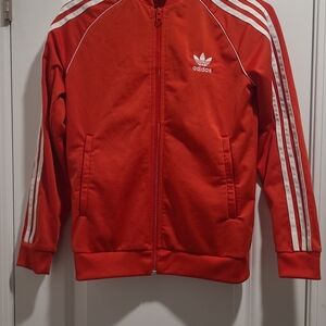 Adidas Red and White Jacket